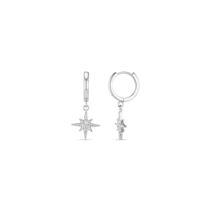 Les boucles d'oreilles Envoûtantes | Or blanc