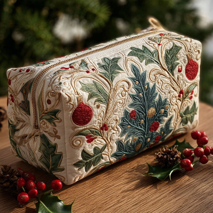 Marlene - Quilted Toiletry Bag - Shimmering Lights