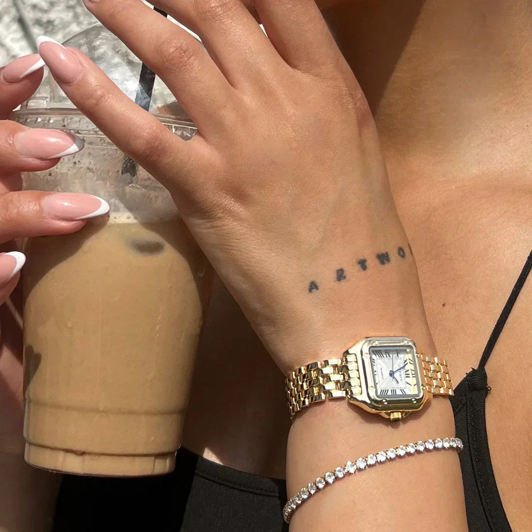 Montre Fienna | Or blanc