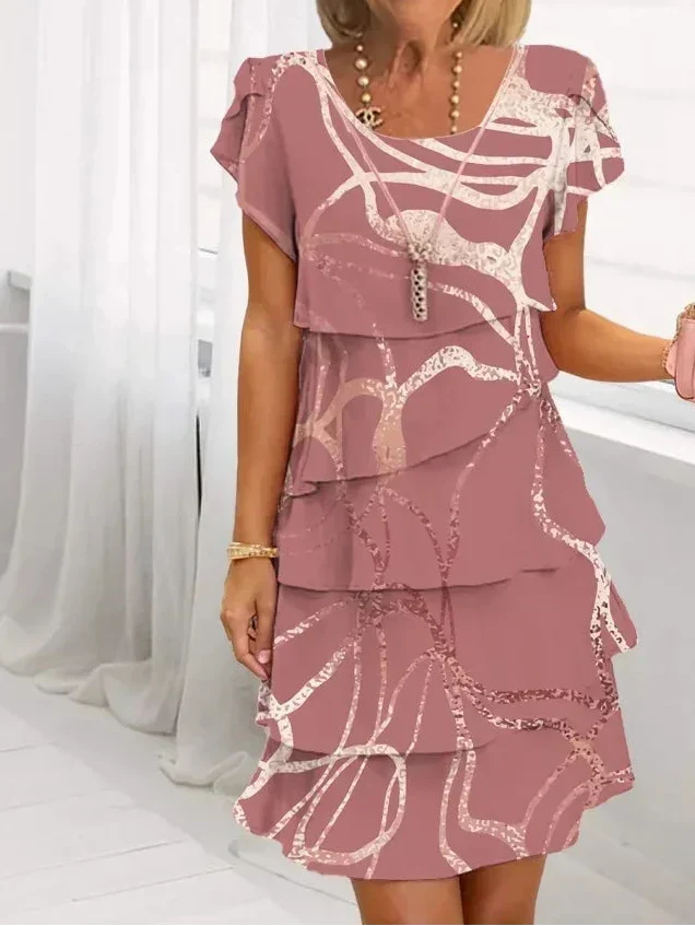 Beatrice - Elegantná Šaty Pohodlného Strihu