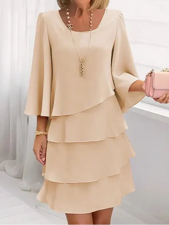 Catherine - Elegantná šaty s pruhmi
