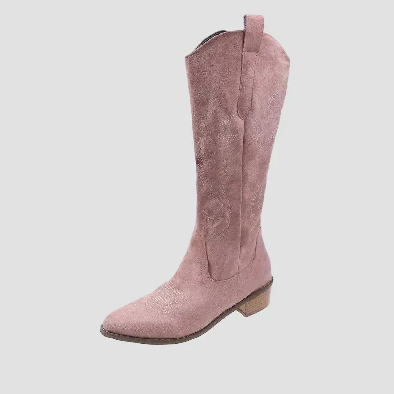 Katarina - Western Čizmy pre Kaubojky z Suede