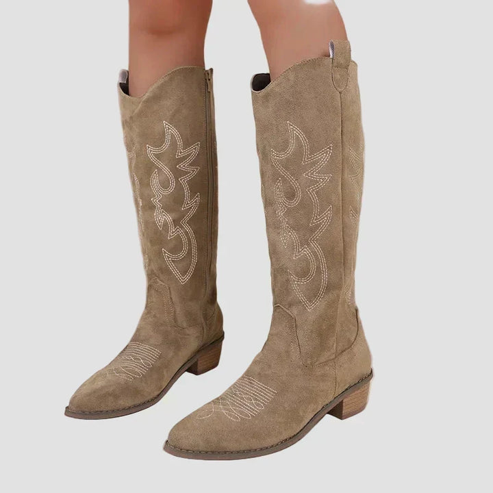 Katarina - Western Čizmy pre Kaubojky z Suede