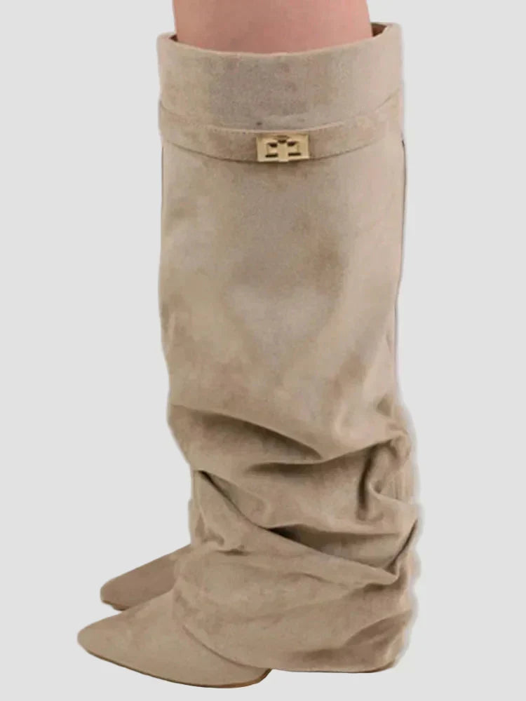 Vysoké Čižmy s Elegantným Dizajnom