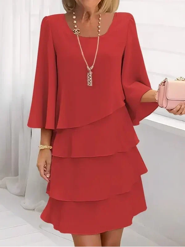 Catherine - Elegantná šaty s pruhmi