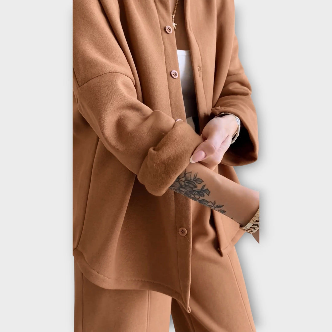 Set s Gombami a Elegantnou Liniou
