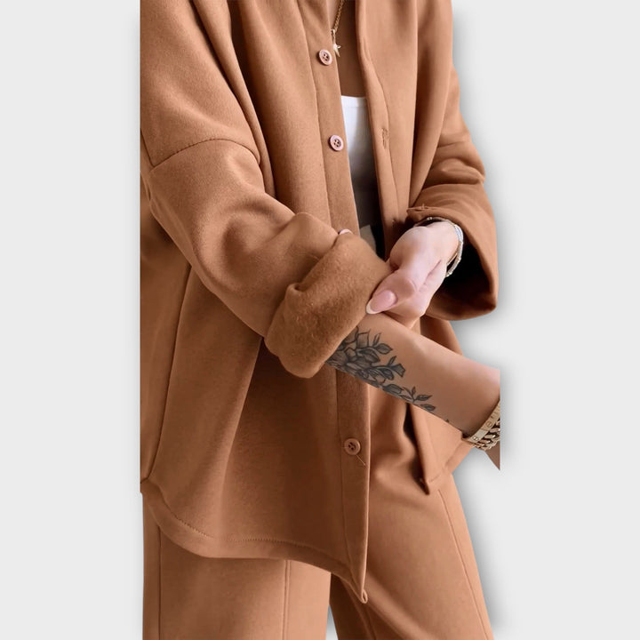 Set s Gombami a Elegantnou Liniou