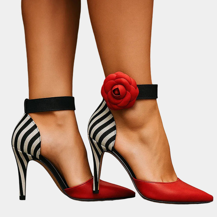 Olympia - Topánky s kvetinovou eleganciou