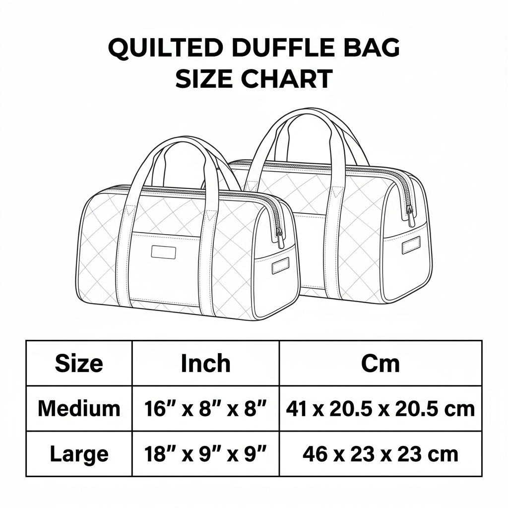 Quilted Travel Bag - Peace and Flowers Camper