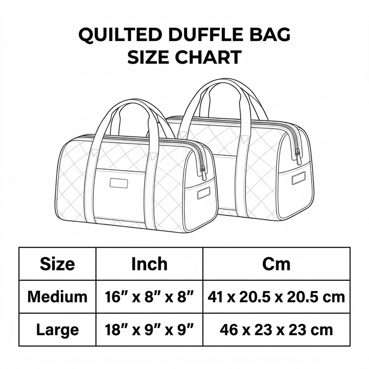 Quilted Travel Bag - Painted Horses
