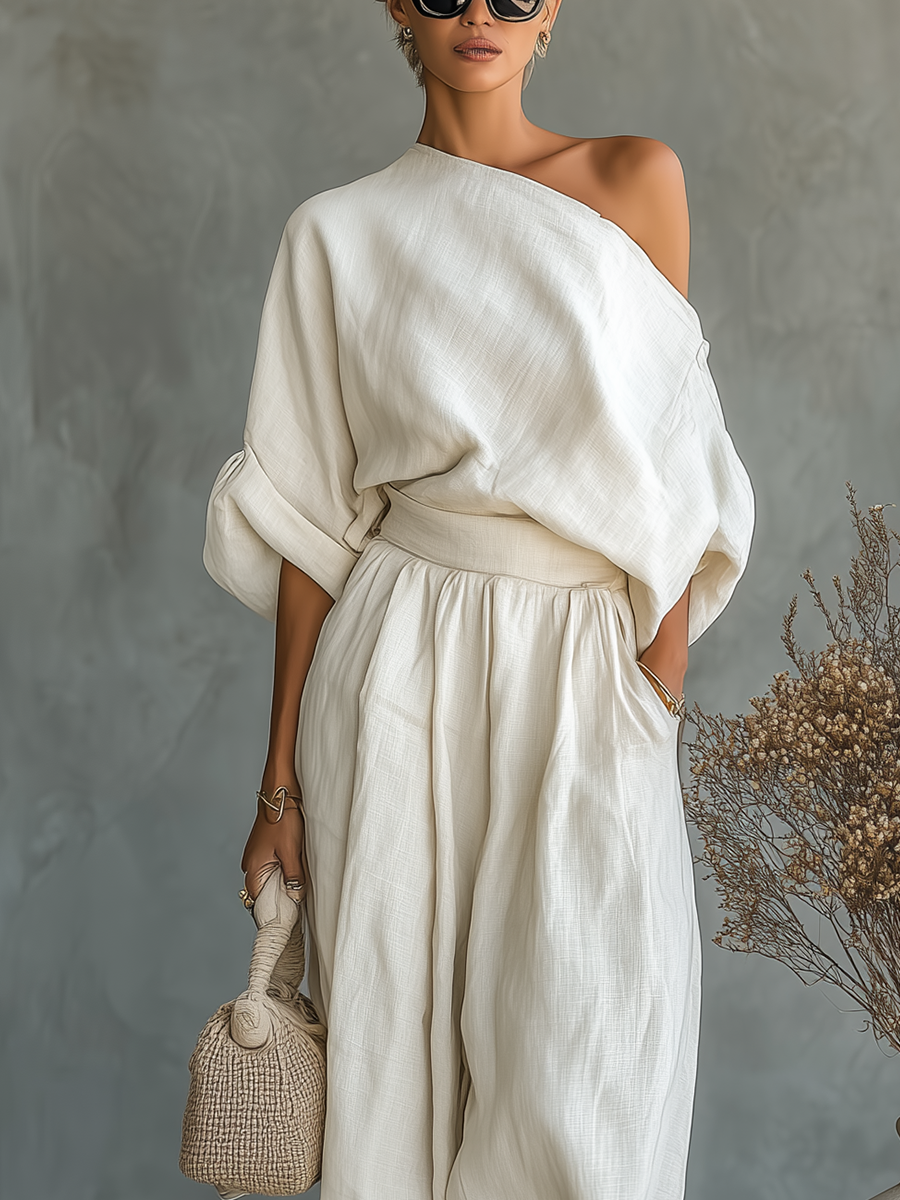 Selene - Ľanový Set