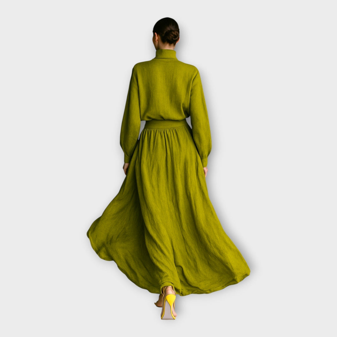Pletený set s priestrannou eleganciou