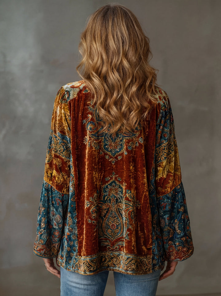 Lucia – vyšívaný kimono kardigán