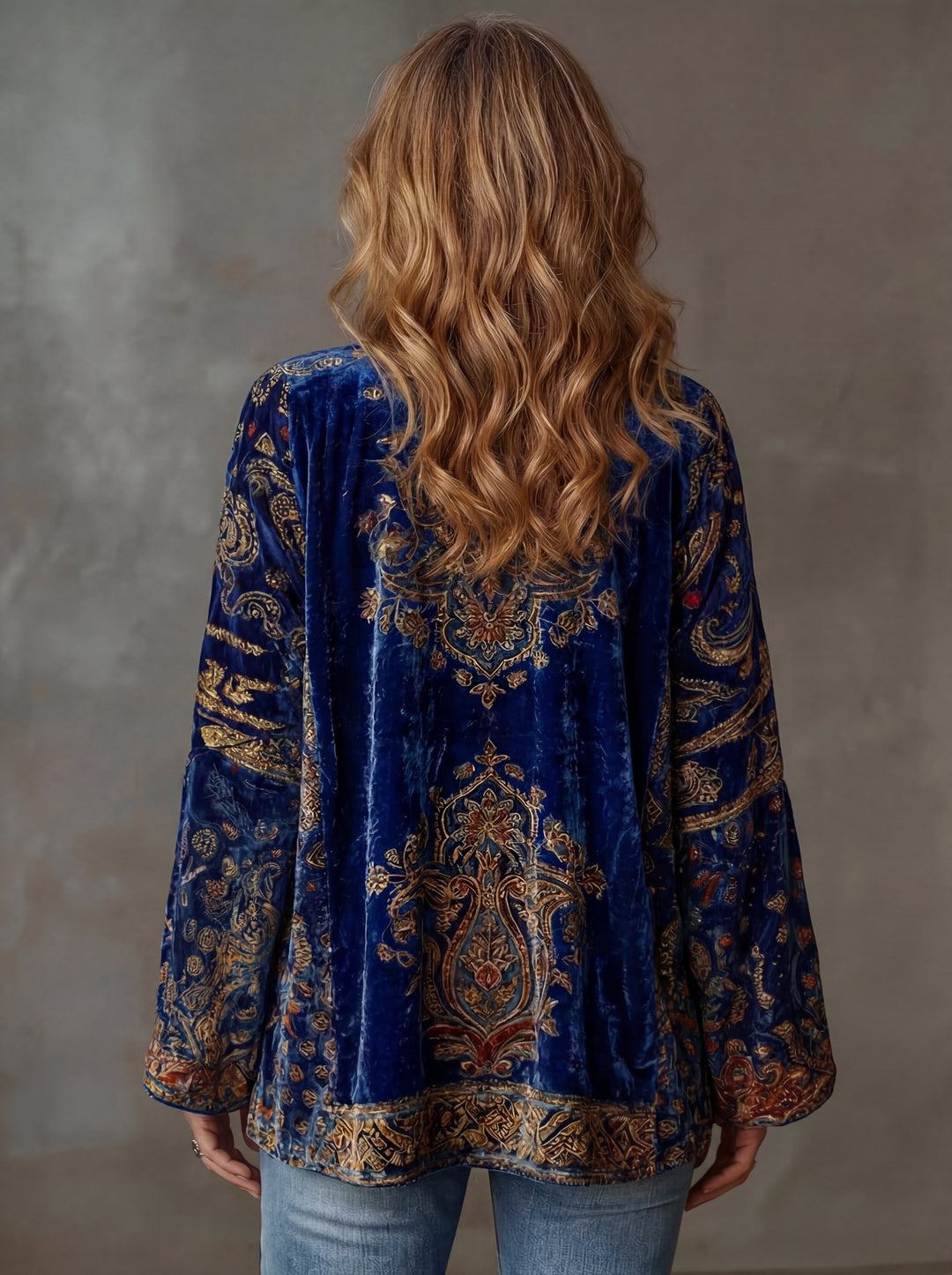 Lucia – vyšívaný kimono kardigán