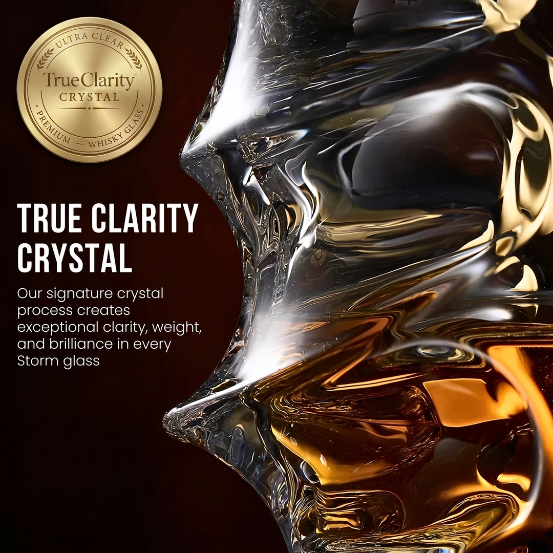 Arashi Japonský Krištáľový Whisky Pohár