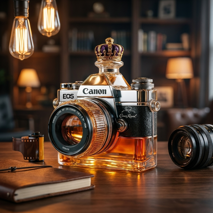 Karafa na whisky - Edícia fotoaparát