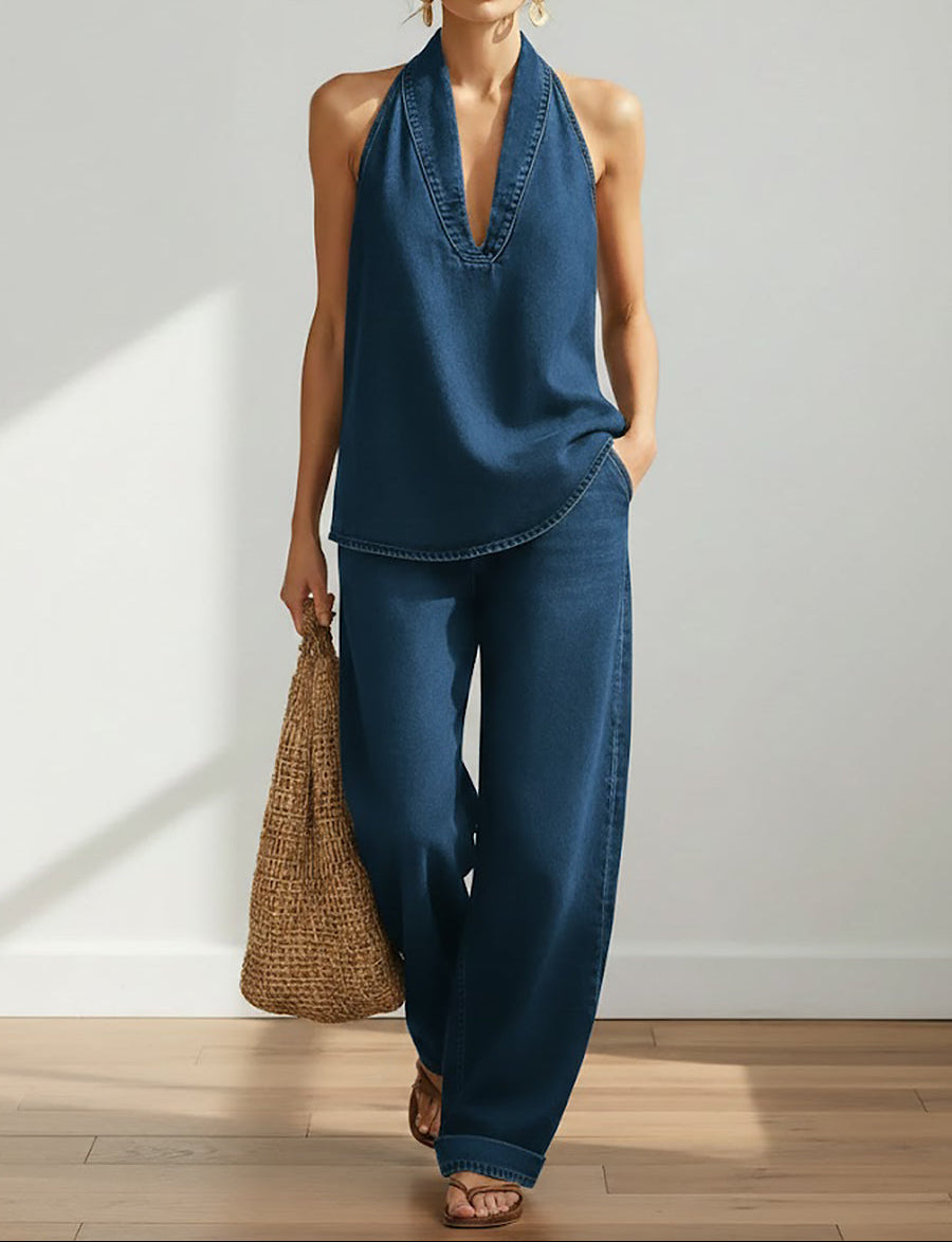 Ivy™ | Sada z dvoch kusov z vintage denimu