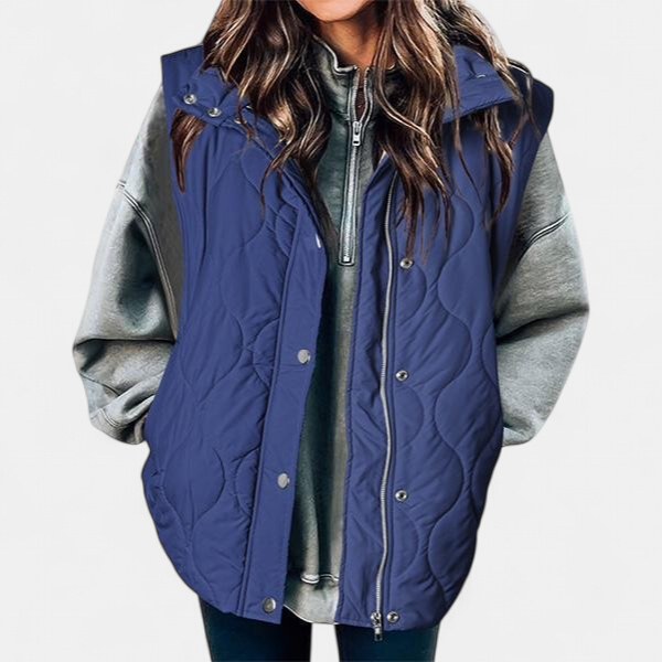 OLIVIA | Oversize prešívaná vesta
