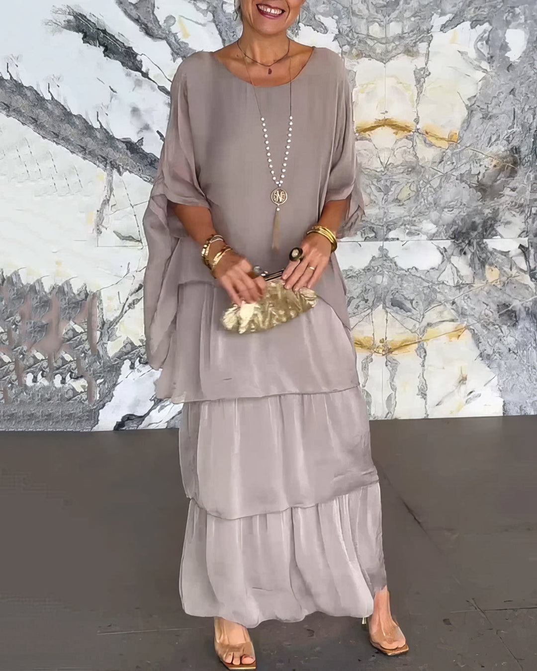 Caroline | Elegantná maxi šaty, pohodlné na všetky príležitosti