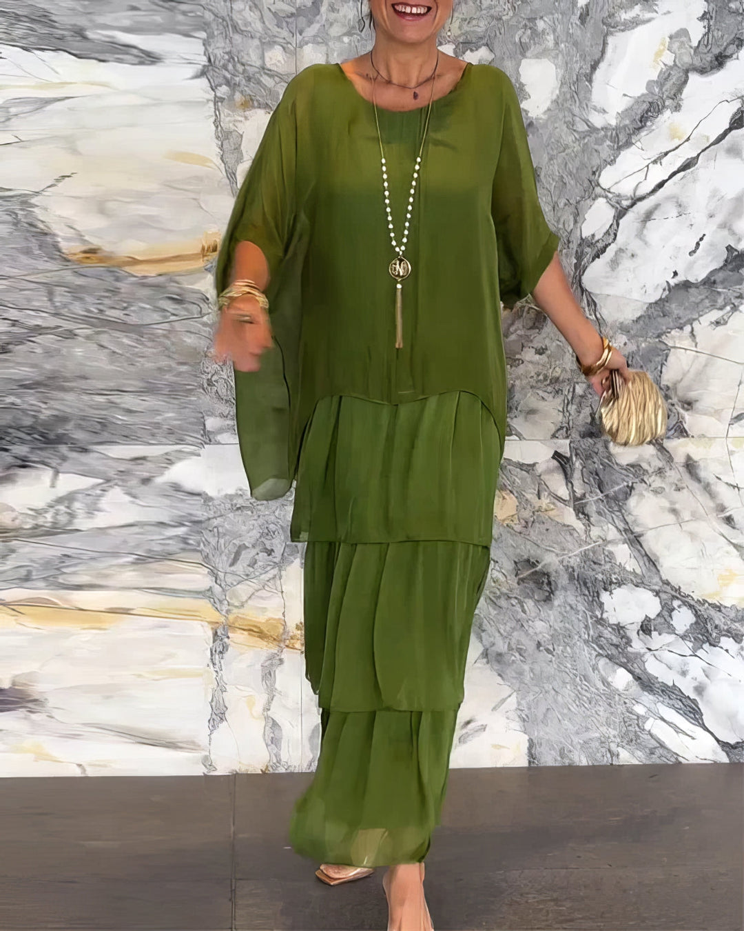 Caroline | Elegantná maxi šaty, pohodlné na všetky príležitosti