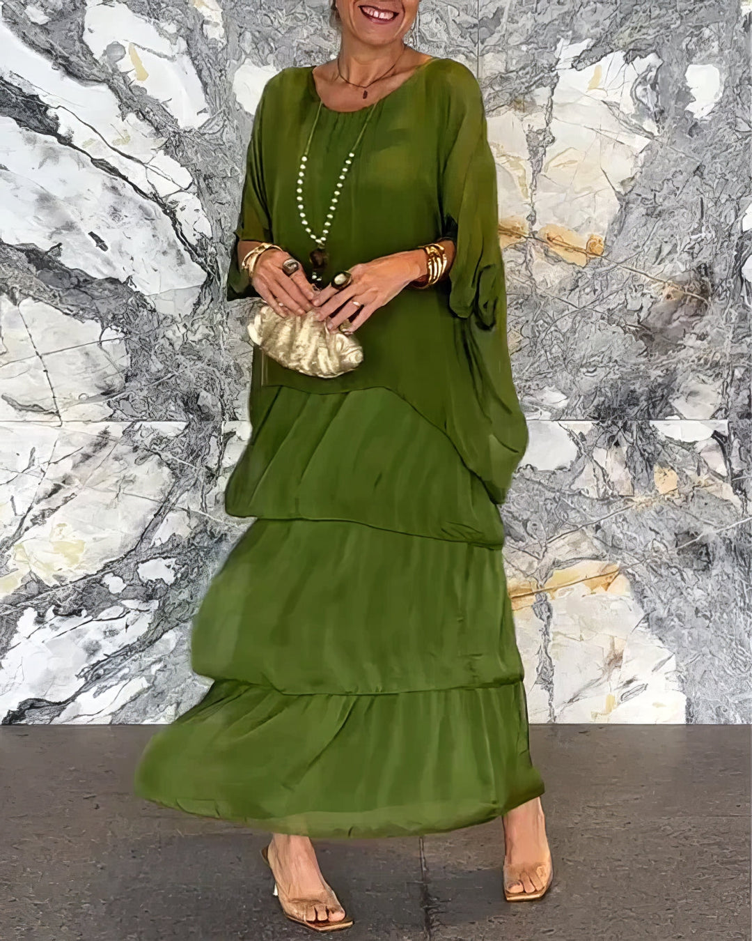 Caroline | Elegantná maxi šaty, pohodlné na všetky príležitosti