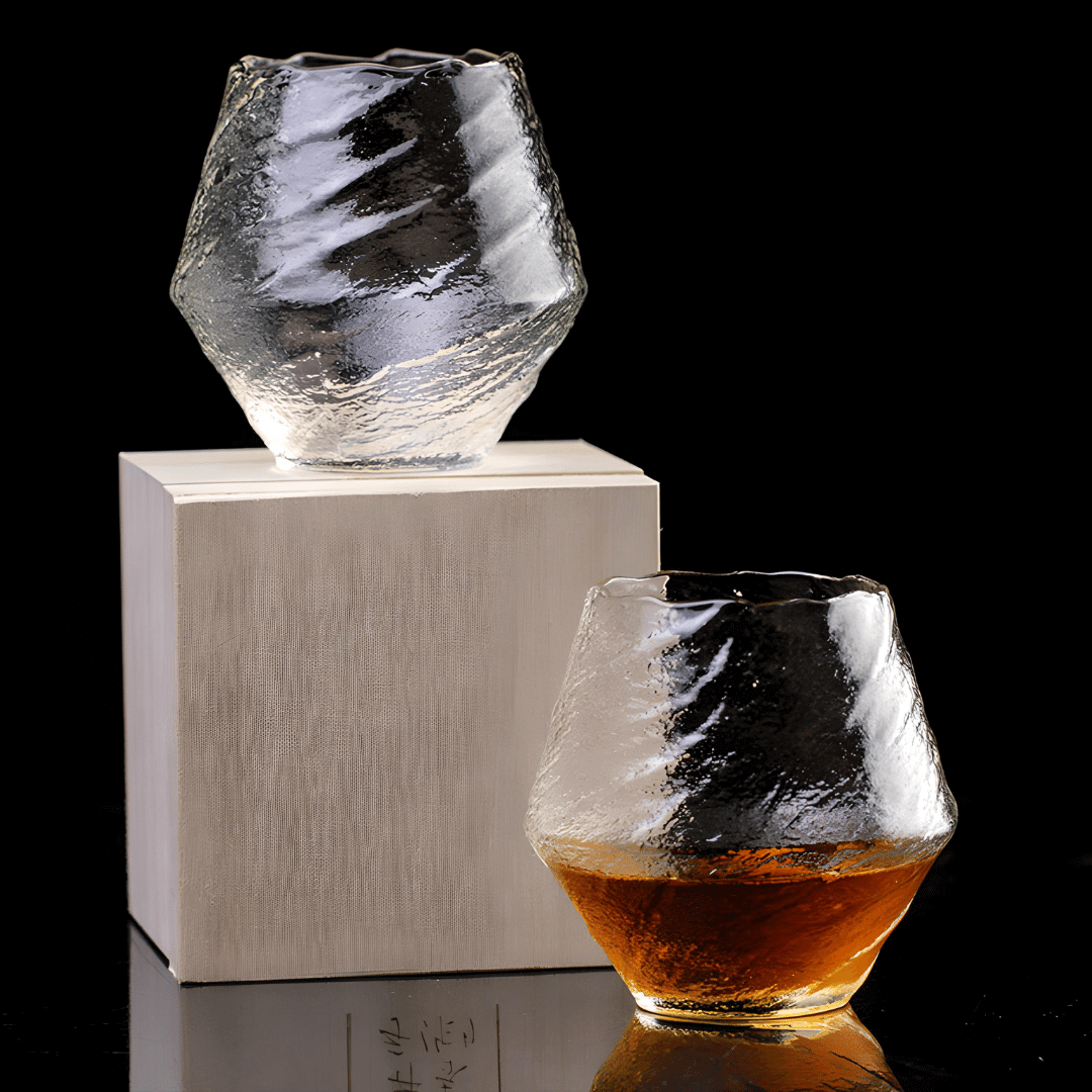 Yume japonský krištáľový pohár na whisky
